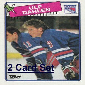 Ulf Dahlen Hockey Card Collection